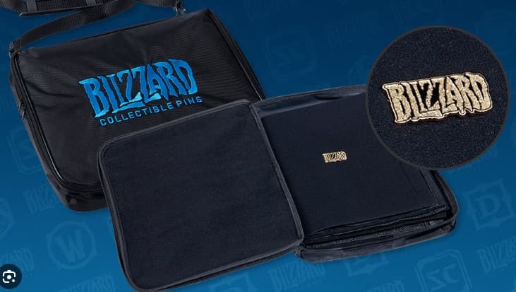 Official Blizzard Collectible Pins binder
